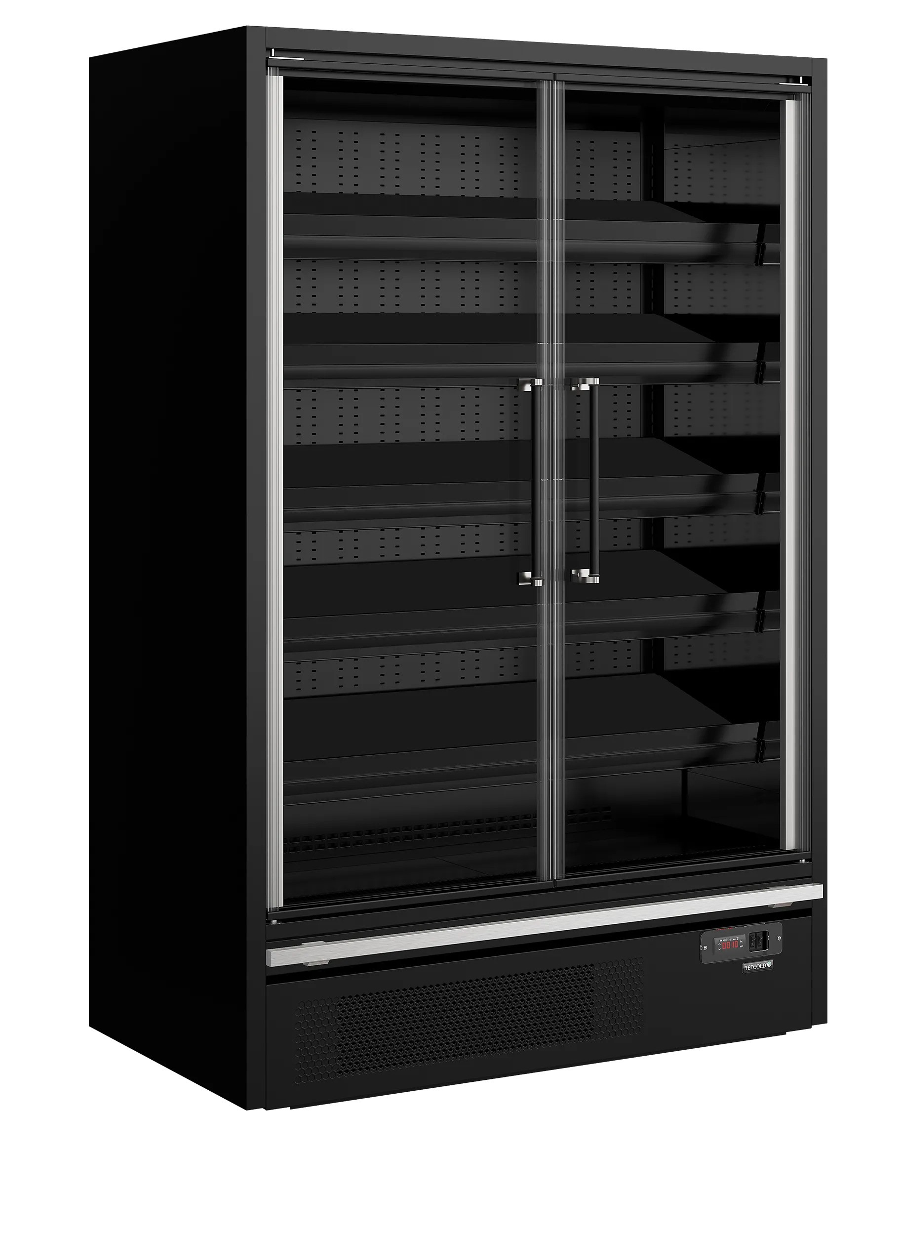 TEFCOLD Galaxy+ GP14FGD Maxi Black vitrina