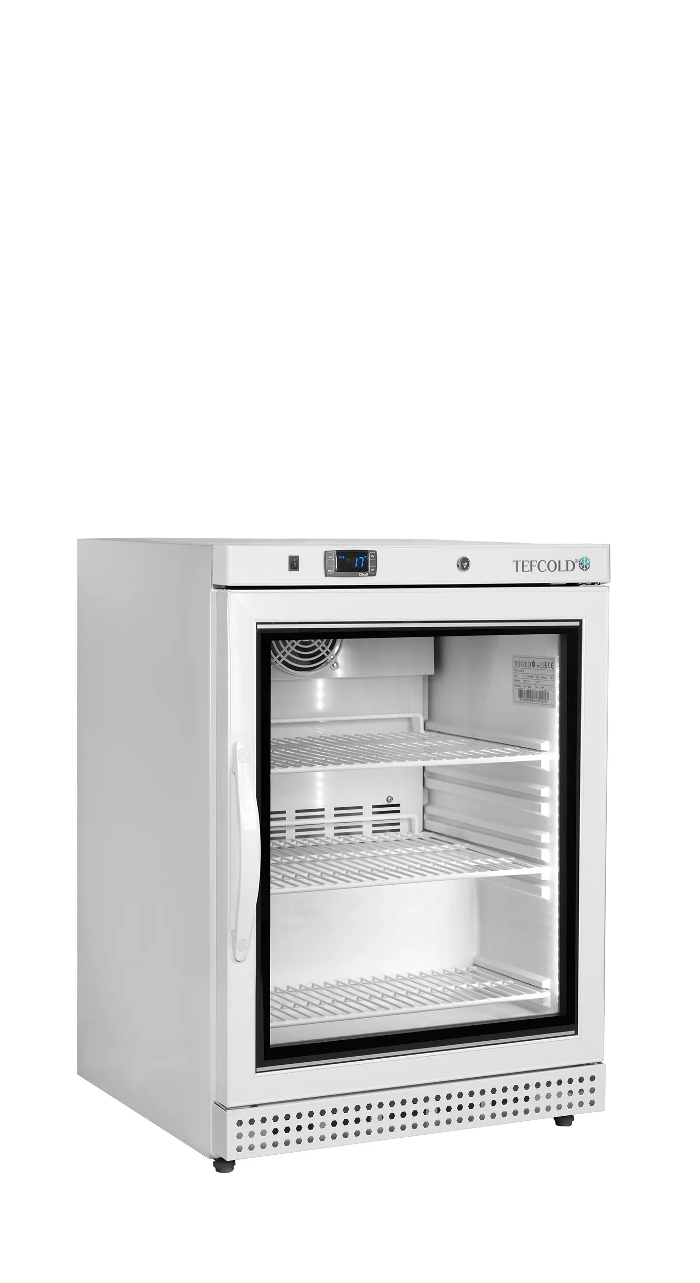 TEFCOLD UF200VGW vitriinkülmik klaasuksega